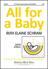 All for a Baby SATB choral sheet music cover